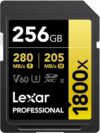 Lexar Gold Series 1800x 256GB UHS-II SDXC Card