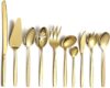 Berglander Gold Serving Utensils 10 Pieces Set