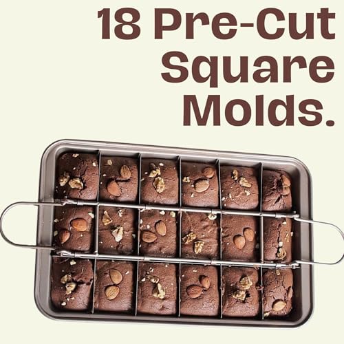 Good Dee's Brownie Pan With Dividers, Non Stick - Image 2