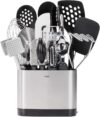 OXO Good Grips Kitchen Utensil Set, Silver