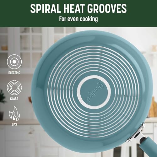 Goodful Ceramic Nonstick Pots And Pans Set, 12-Piece - Image 4