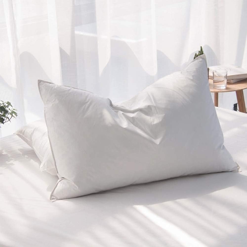 AIKOFUL Goose Feather Down Pillow Queen Size