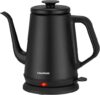 DmofwHi Gooseneck Electric Kettle, 1.0L, Matte Black