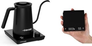 MHW-3BOMBER Gooseneck Electric Kettle & Coffee Scale