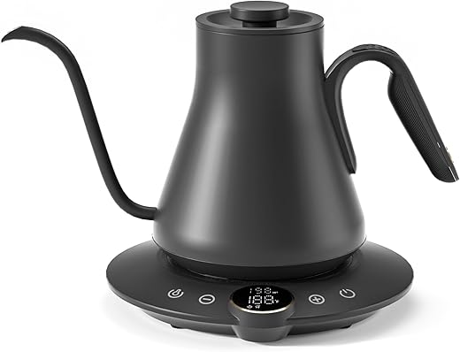 Cocinare Gooseneck Electric Kettle With Temperature Control