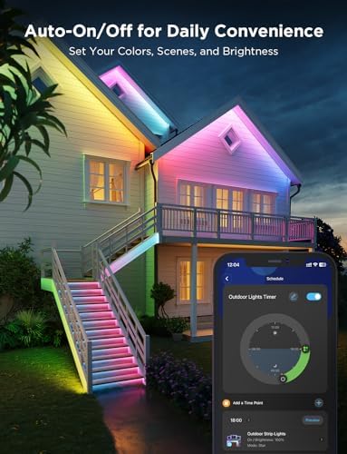 Govee Outdoor LED Strip Lights, 98.4ft Smart - Image 4