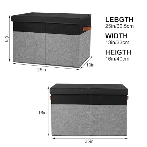 Gowee Large Toy Storage Box With Lid - Image 4
