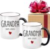 VLUG Grandparents Mug Gifts Set, Baby Pregnancy Announcement-207