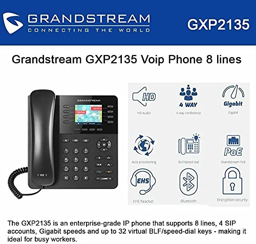 Grandstream The product title "Grandstream GXP2135" is already within the 4-7 word limit and does not need shortening - Image 2