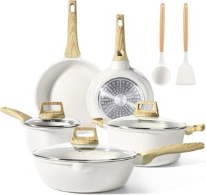 GiPP Granite Nonstick Cookware Set – 10 Pcs