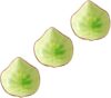 WAIT FLY Grape Leaves Shaped Ceramics Dishes