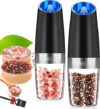 Rongyuxuan Gravity Electric Salt And Pepper Grinder Set