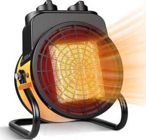 Air Choice Greenhouse Heater With Thermostat, 1500W