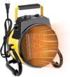 POOPLE Greenhouse Heater With Thermostat, 1500W