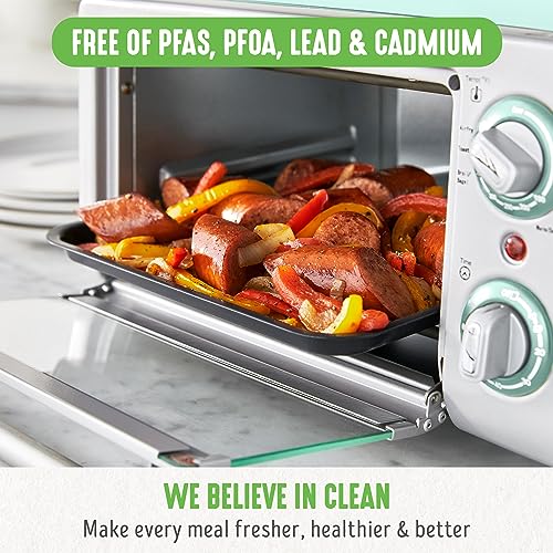 GreenLife Countertop Toaster Oven Air Fryer Stainless Steel - Image 5
