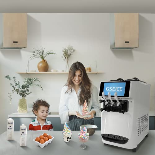 GSEICE Commercial Ice Cream Maker, Dual System - Image 4