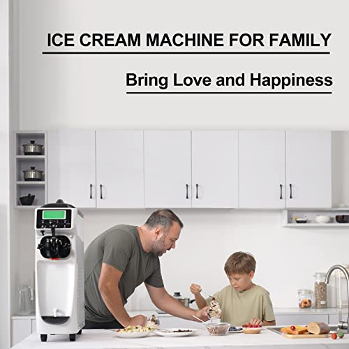 GSEICE Commercial Soft Serve Ice Cream Maker 1050W - Image 4