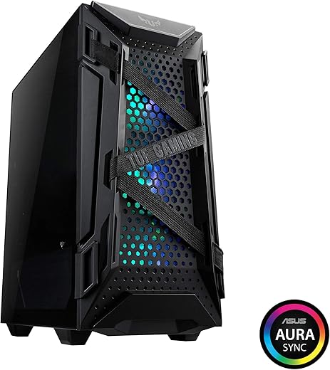 ASUS GT301 ATX Mid-Tower Case, Black