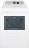 GE GTD65EBSJWS Electric Dryer, 7.4 Cu. Ft