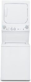 GE GUD24GSSMWW Spacemaker Washer & Gas Dryer