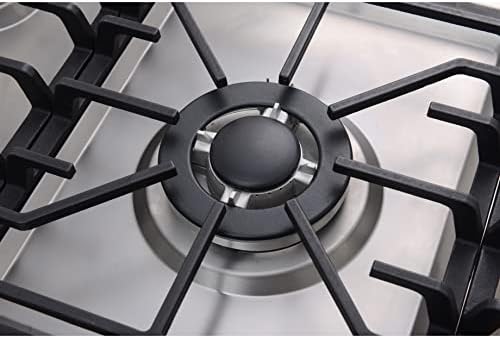 GUIDTOP 36-Inch Stainless Steel Gas Cooktop - Image 5