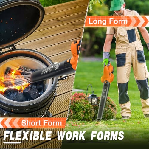 Guowo Cordless Leaf Blower With Batteries - Image 5