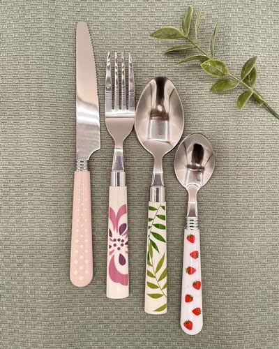 gypsy color Eclectic Collection Stainless Steel Cutlery Set - Image 5