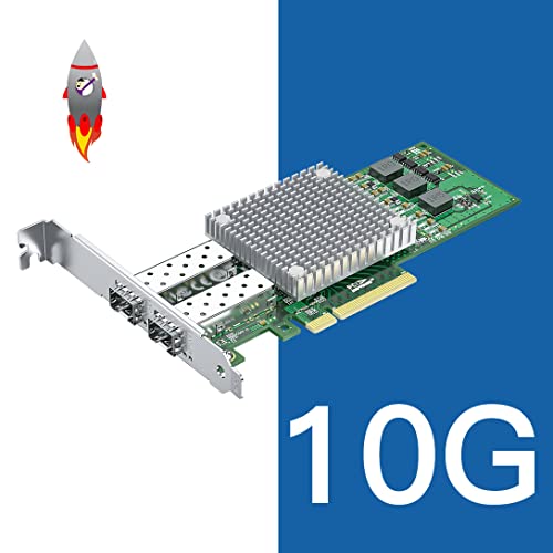 H!Fiber.com 10Gb SFP+ PCI-E Network Card, Dual Ports - Image 4