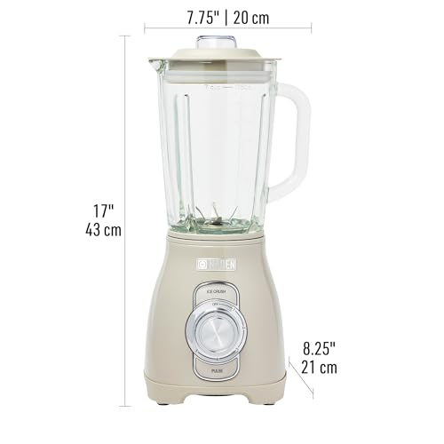 HADEN Power Blender, 1.75L Glass Jug, 700W Motor - Image 3