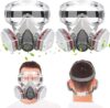 Aoebwpwi Half/Full Face Gas Respirator Mask