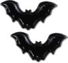 Teenyyou Halloween Bat Ceramic Serving Tray Set