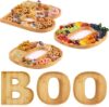 PEUTIER Halloween Cheese Board Wooden Serving Platter