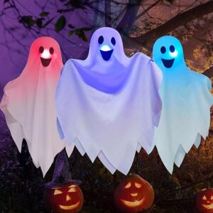 Eunhdet Halloween Hanging Ghost Decorations With LED