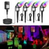 APONUO Halloween RGB Color Changing Outdoor Lights