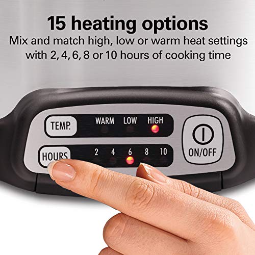 Hamilton Beach Programmable Slow Cooker With Stovetop-Safe Crock (33663) - Image 3