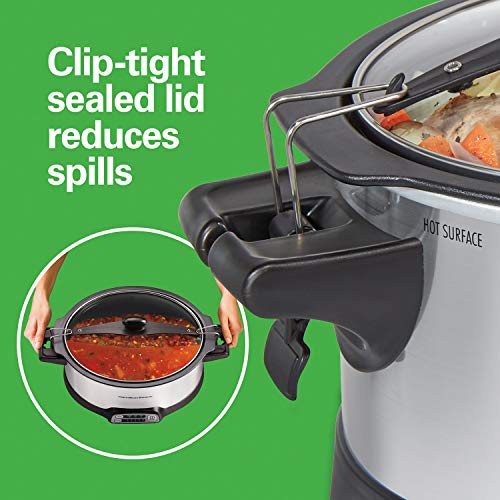 Hamilton Beach Programmable Slow Cooker With Stovetop-Safe Crock (33663) - Image 4