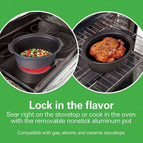 Hamilton Beach Programmable Slow Cooker With Stovetop-Safe Crock (33663) - Image 2