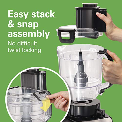 Hamilton Beach Stack & Snap Food Processor, 70585 - Image 3