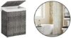 SONGMICS Handwoven Laundry Hamper, 90L, With Lid