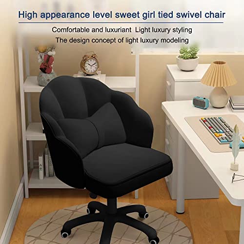 HDHNBA Desk Butterfly Mid-Back Upholstered Chair - Image 3