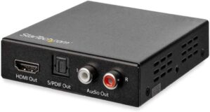 StarTech.com HDMI Audio Extractor – 4K 60Hz (HD202A)