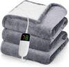 greenoak Heated Blanket Electric Throw 50″X60