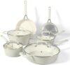 Martha Stewart Heathland Nonstick Ceramic 10-Piece Cookware Set