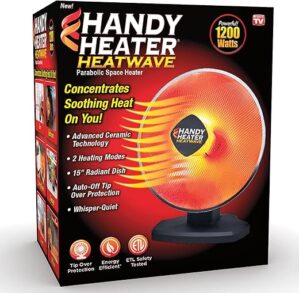 Ontel Heatwave Parabolic Space Heater Ceramic