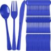 Yinkin Heavy Duty Plastic Cutlery Set