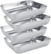 AKOLAFE Heavy Duty Stainless Steel Baking Sheets