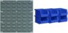 Akro-Mils Heavy Duty Wall Mount Steel Louvered Panel, 4 Pack