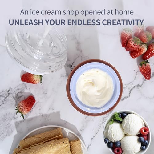 Hemandi Ice Cream Maker, 450ml Family Capacity - Image 3