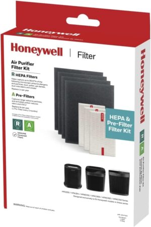 Honeywell HEPA Air Purifier Filter Kit – R Replacement & A Carbon Pre-Filters