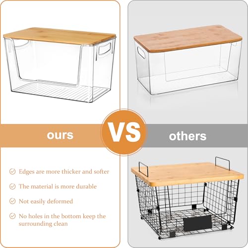 Heyuzb Pantry Organizer Storage Stackable Set - Image 3